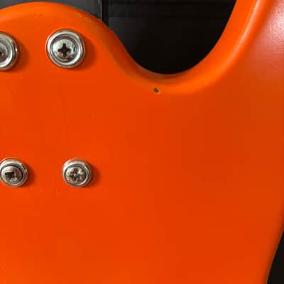 Teisco Offset 1960s Refinish 1960s - Orange image 5