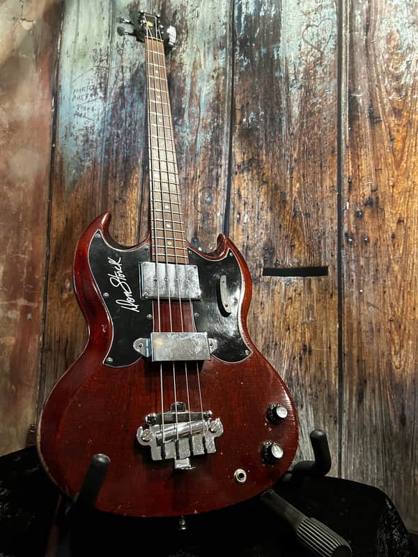 Gibson EB-0 Short Scale Bass 1967 - Cherry - Don Storck Custom image 1