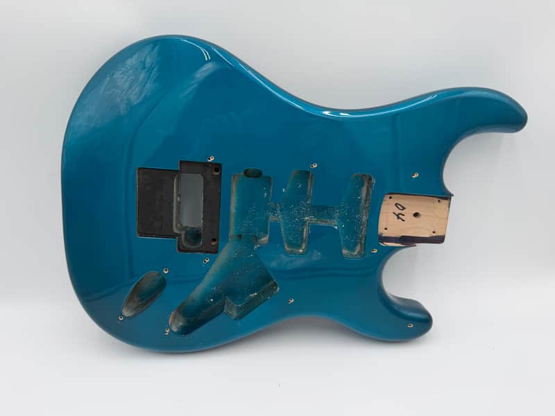 *BODY ONLY* 1980s Kramer Pacer Deluxe - Candy Blue Metallic image 1