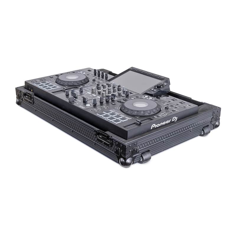 Headliner HL10019 - Pitch Black Low Profile Flight Case with Wheels for Pioneer DJ XDJ-RX3 Controller image 1