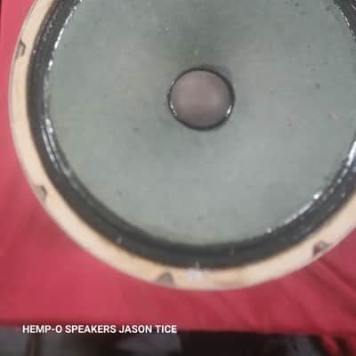 12"ALNICO SPEAKER 16 OHMS HEMPOPOTAMUS HEMP FIBER CONE 1940s EMERSON BASED HEMPO HBRID PMR SPEAKERS image 6