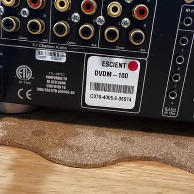 Escient Fireball DVDM 100 Home Theater Movie Music USA made image 15
