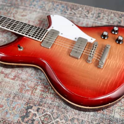 Novo Guitars Chambered Serus P2 2025 - Bonfire Burst - Ron Ellis Pickups. NEW, (Authorized Dealer) image 4