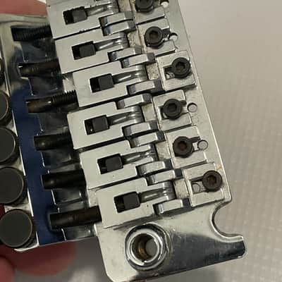 1980's Era Original Floyd Rose Made in Germany Chrome Tremolo Bridge Vibrato Kramer Guitar image 22