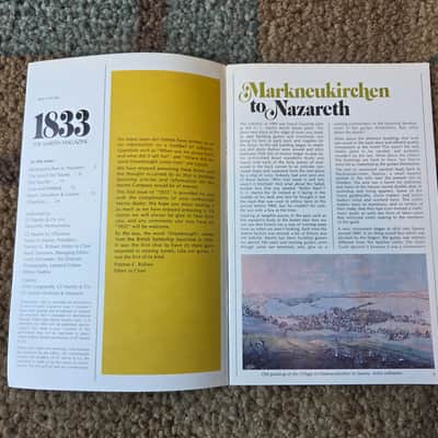 Vintage 1973 Martin Guitar 1833 Magazine Issue 1, Volume 1! Rare, Original Case Candy! image 2