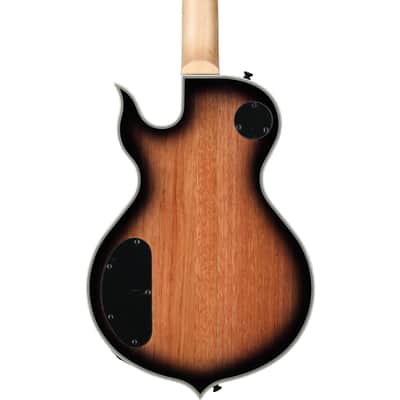 Wylde Audio Odin Grail Rawtop Bullseye Electric Guitar, Charcoal Burst image 7