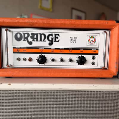 Complete bass rig: Orange AD200 Bass MK3 (all-valve) + custom 4×10 / 1×15 cabinet image 4