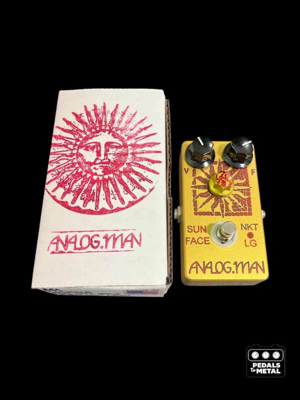Analogman Sun Face Red Dot NKT LG Low Gain Germanium Fuzz -x19212 image 1