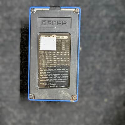 Boss CS-2 Compression Sustainer (Black Label) 1981 - 1989 - Blue image 5