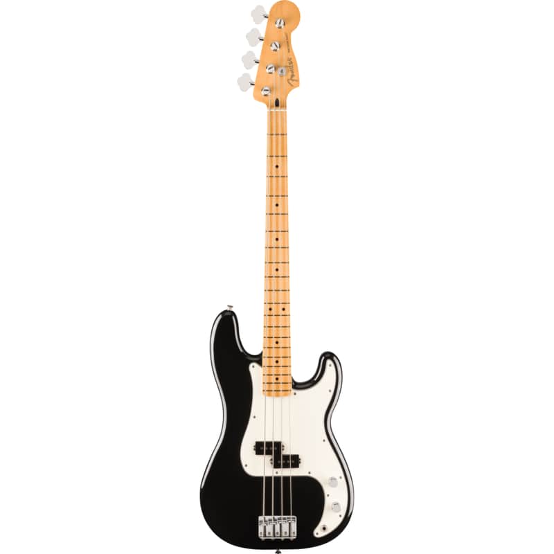 Fender Player II Precision Bass Guitar - Black with Maple Fingerboard image 1