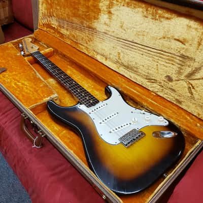 Fender Stratocaster 1960 Sunburst w/case near mint Investor grade dealers welcome bring all offers image 1