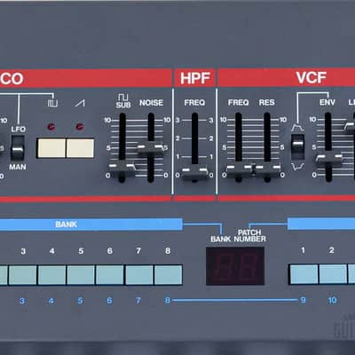 1985 Roland Juno-106S Vintage Analog Synthesizer Near-Mint w/ Built-In Speakers, Serviced 120v image 6
