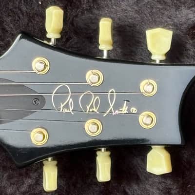 05' PRS McCarty blue flame maple top guitar (USA), dragon inlay, immaculate condition, for sale image 5