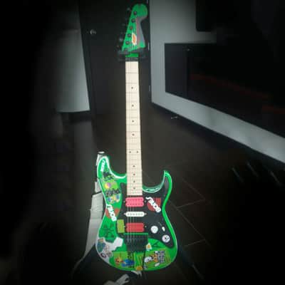 Green Meanie guitar stickers GJ2 skate full set 19 image 8