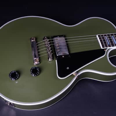 Gibson Les Paul Custom VOS Customshop 1HB 4,02 Kg - Olive Drab image 10