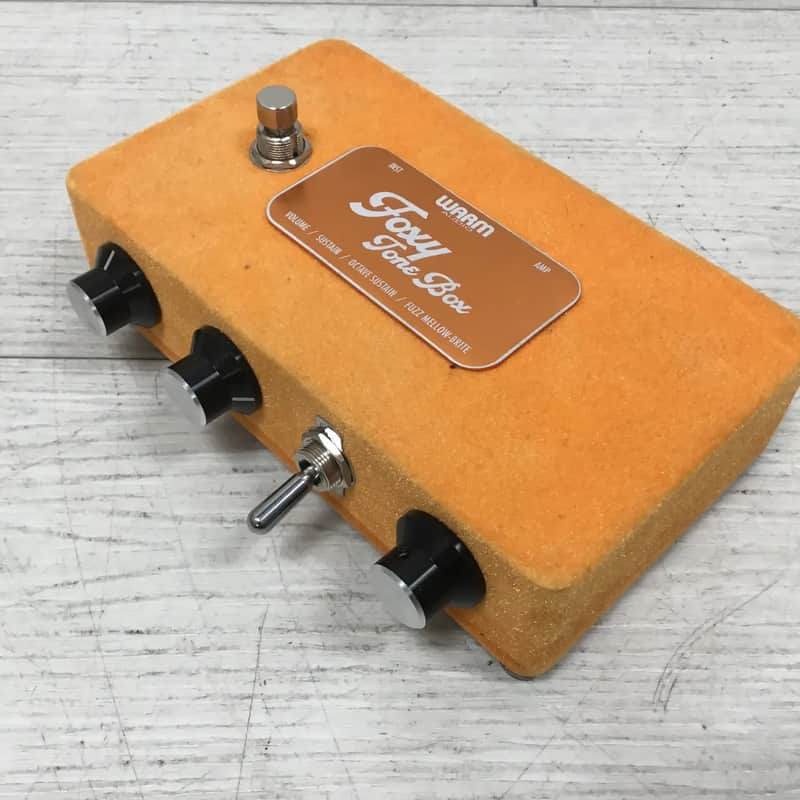 Warm Audio Foxy Tone Box 2020 - Orange (Fuzz) image 1