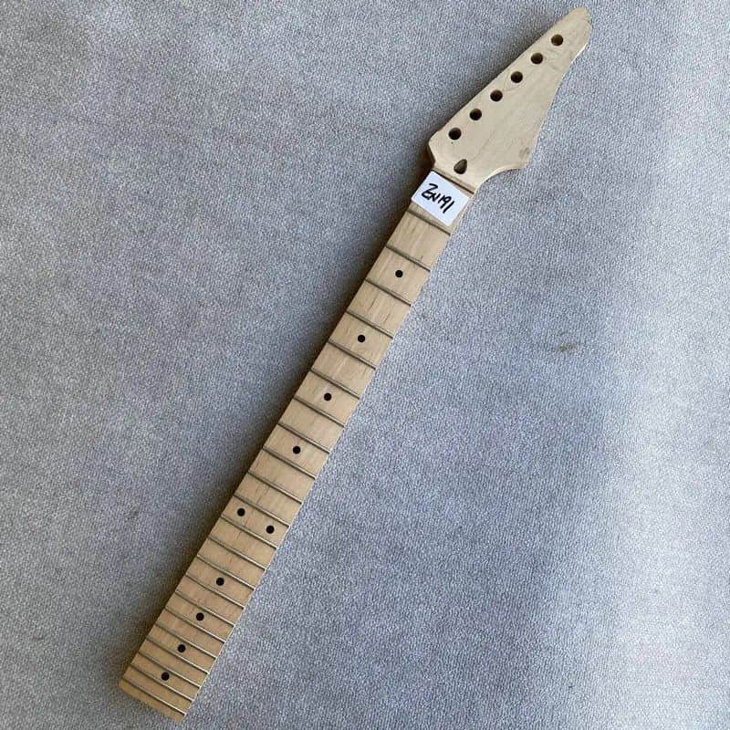 Maple Wood Guitar Neck, Maple Fingerboard 22 Frets image 1