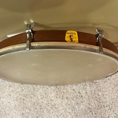 Studio 49 Vintage 19" Hand Drum Instrumentenbau - Natural Skin and Hardwood image 1