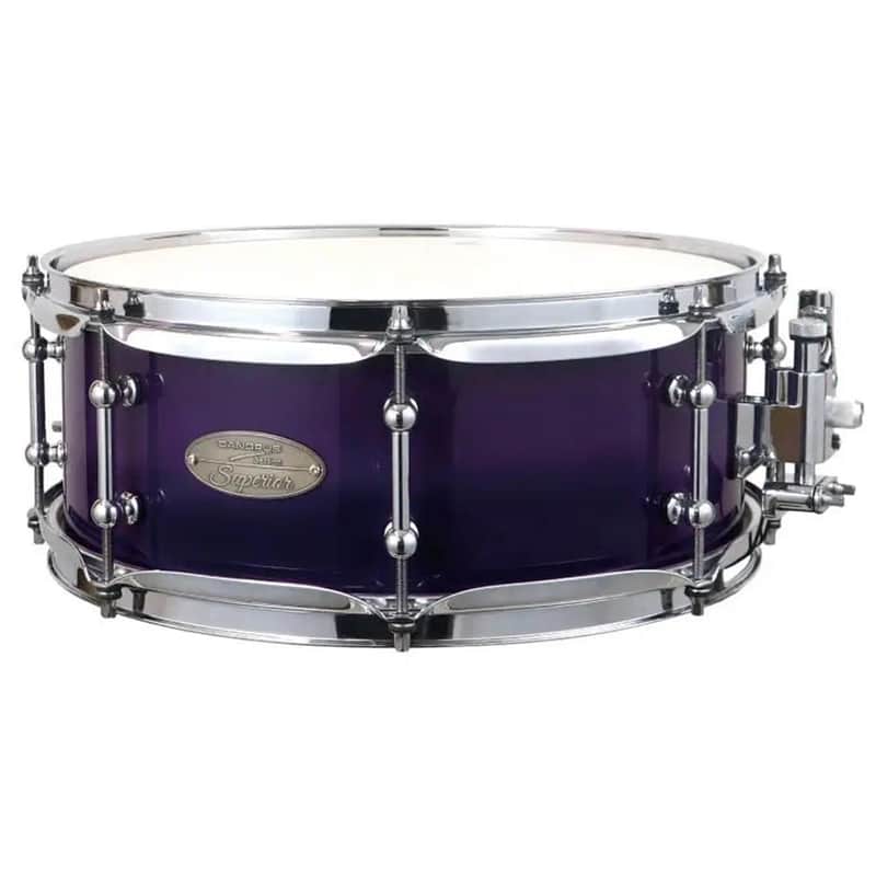 Canopus Session Superior Snare Drum 14x5.5 Purple Fade