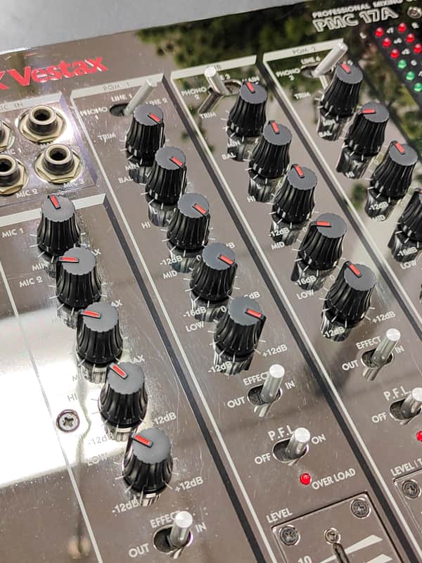 Vestax PMC-17A 3-Channel Analog DJ Mixer | Reverb