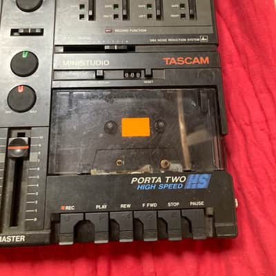 TASCAM Porta Two Ministudio 4-Track Cassette Recorder 1980s - Gray image 2