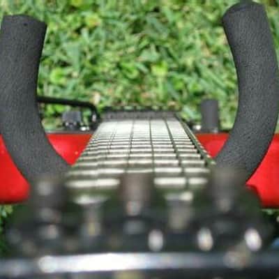 USA Kramer Pacer Deluxe 1985 Candy Apple Red schaller pups floyd rose with freedom hard case image 10