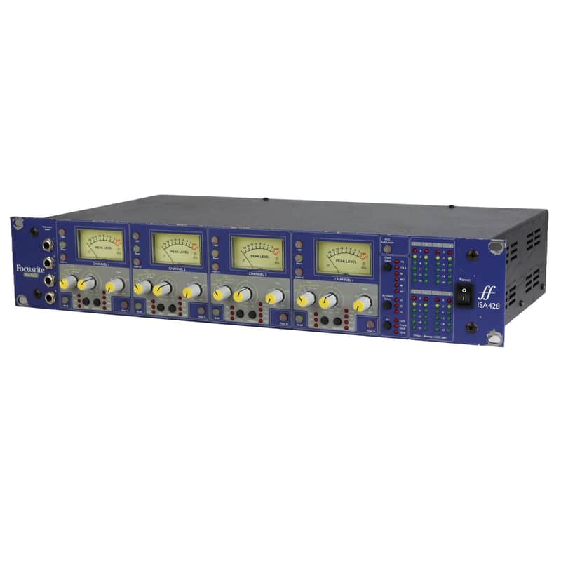 Focusrite ISA 428 4-Channel Microphone Preamp #01427 (Used) image 1