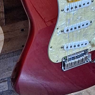 1997 Fender American Roadhouse Stratocaster W/OHSC and Candy image 4
