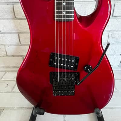 Kramer Baretta II 1988 - Red (Jon Levins signed guitar - DOKKEN) image 2