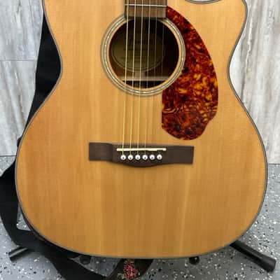 Fender CC-60SCE Concert Acoustic-Electric Guitar 2022 - Natural image 2
