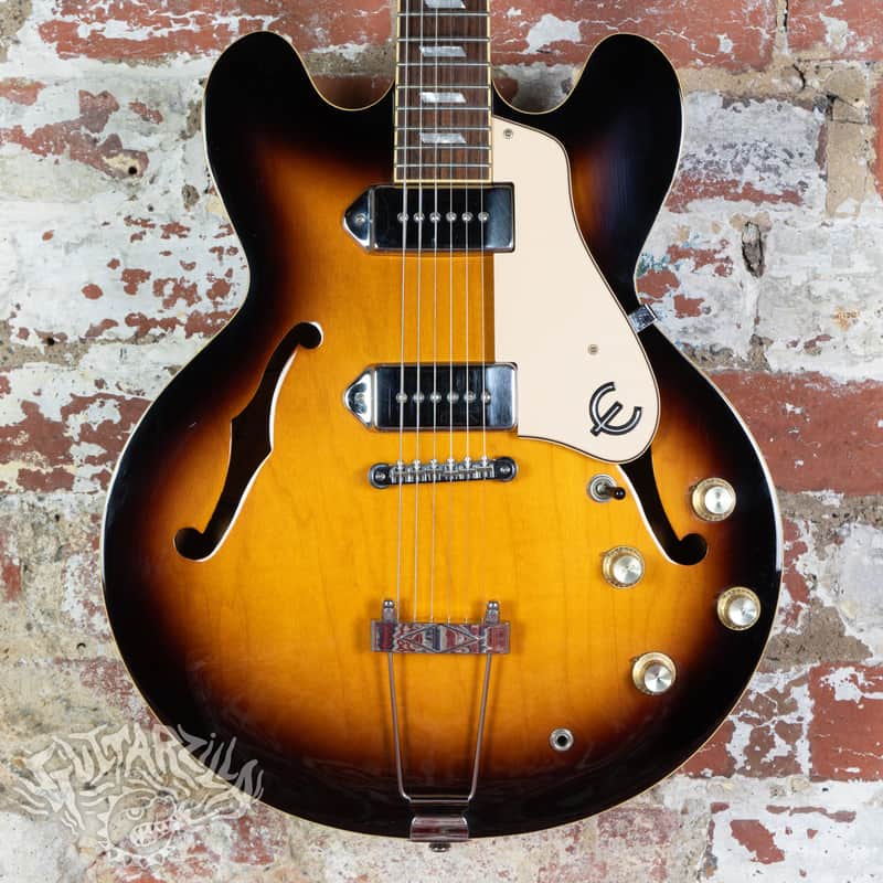 Epiphone Casino 2006 Vintage Sunburst Peerless MIK Korea | Reverb UK