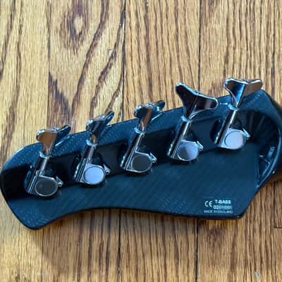 Status T-Bass Aqua Blue sunburst bolt on 5 string 2021 - Aqua Blue Sunburst image 21