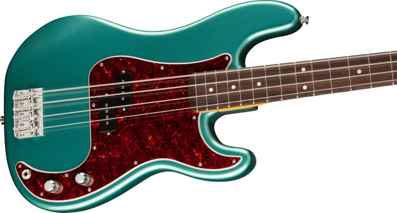 Fender American Professional Classic Precision Bass Faded Sherwood Green Metallic (new) image 1
