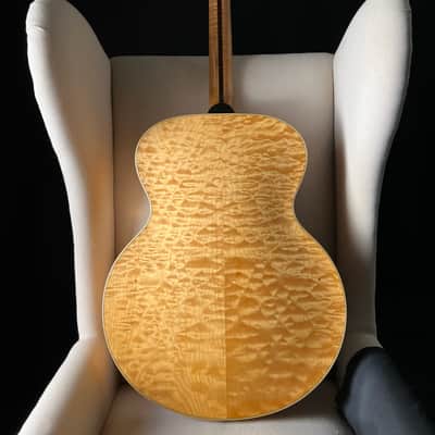 Naoto Odashima 17" Acoustic Archtop Quilted Maple Ezo Spruce image 2