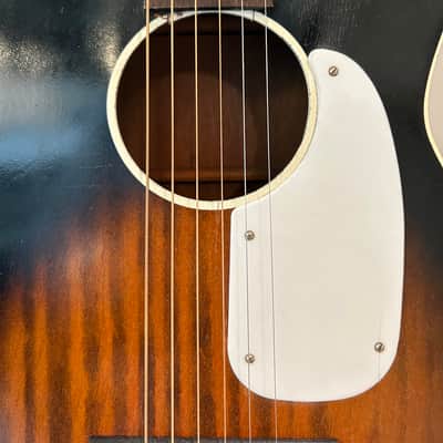 Harmony H929 Stella 1960s Sunburst Parlor Guitar image 6