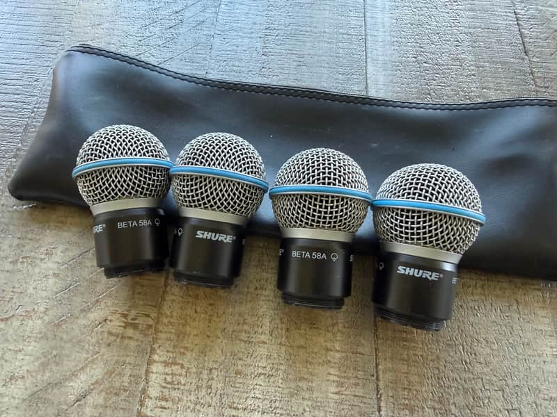 Shure RPW118 Wireless Beta 58A Capsule 2022 - Present - Black image 1