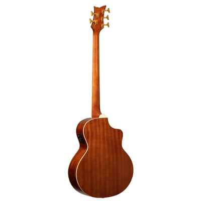 Ortega D8CE-5-L Deep Series 8 Spruce Top Medium Scale 5-String Acoustic-Electric Bass Guitar For Left Hand Player image 6