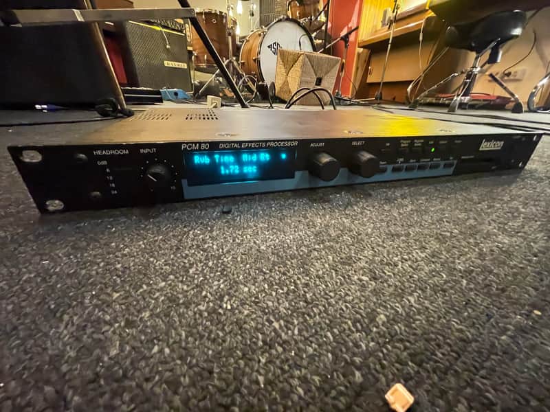 Lexicon PCM 80 Digital Effects Processor 1990s - Black image 1