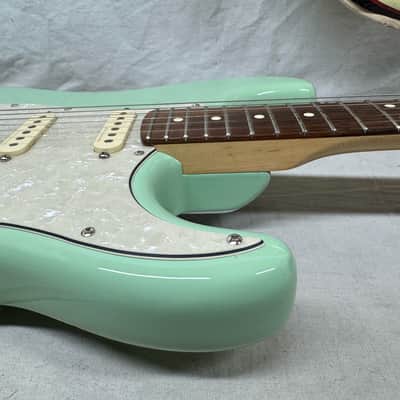 Fender USA Jeff Beck Stratocaster Guitar with Case 2015 - Surf Green / Rosewood fingerboard image 15