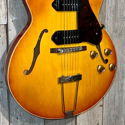 1966 Gibson ES-125TDC Cherry Sunburst, Very Nice Example of a Gibson Classic, Original, Setup Includes Gibson Hard Shell Case ! image 2