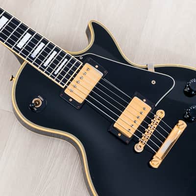 1993 Gibson Historic ‘57 Les Paul Custom Black Beauty LPB7 w/ '57 Classic PAFs & Case image 7