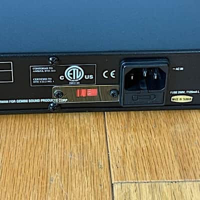 Gemini KM-130 Karaoke Rack Mount Mixer w/ Power Cable , Very Good Condition image 11