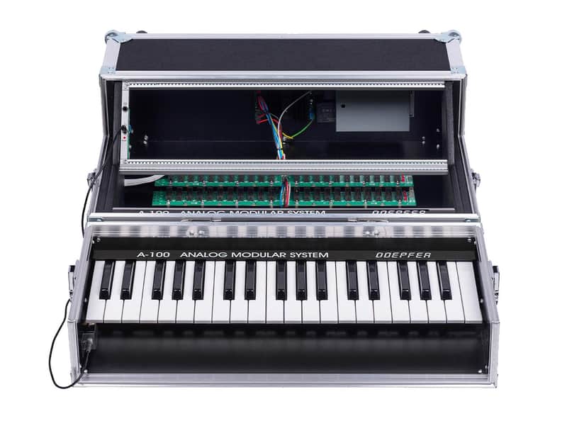 Doepfer A-100PBK Base Eurorack Case + Keyboard - 6U / 94HP image 1
