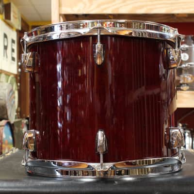 1990s Yamaha 10x12 Maple Custom Absolute Tom in Cherry Lacquer image 2