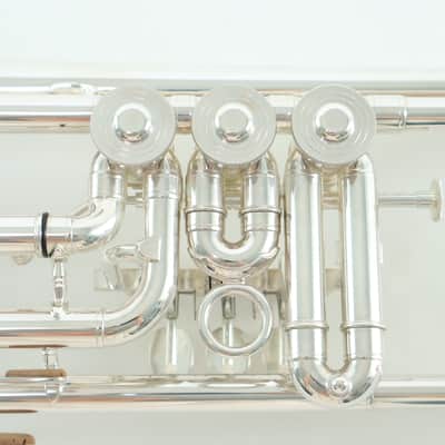 Yamaha Model YTR-938FFMS Custom Bb Rotary Trumpet SN 0086 DEMO MODEL image 13
