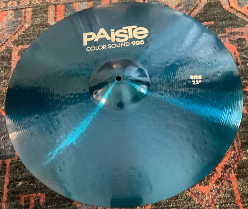 Paiste Color Sound 900 Blue 22” Ride Cymbal image 1