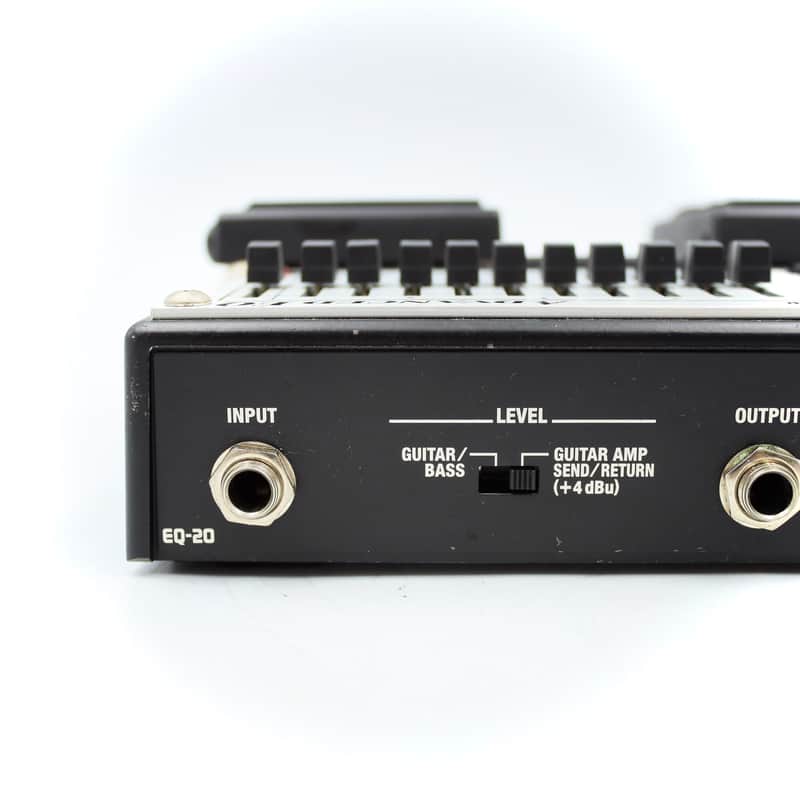 Boss EQ-20 Graphic Equalizer Advanced EQ Guitar Effect Pedal | Reverb