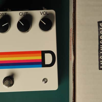 Discomfort Designs Spectrum Hand-Wired Mid-Gain Overdrive Box 2021 image 1