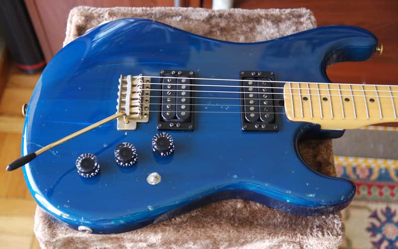 Kramer Pacer Strathead 1981 Trans Blue image 1