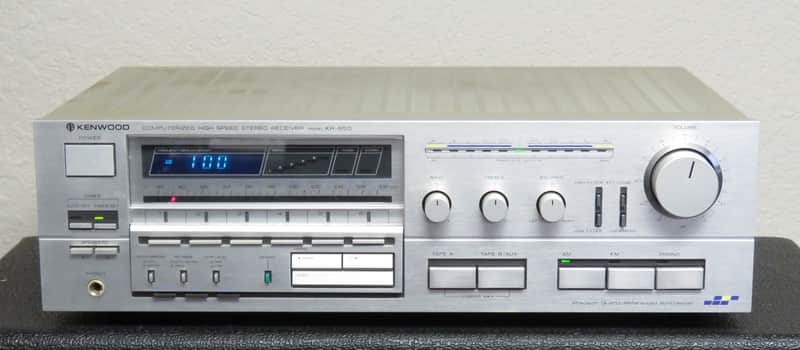 Kenwood KR-850 early 80's Stereo HiFi Receiver image 1